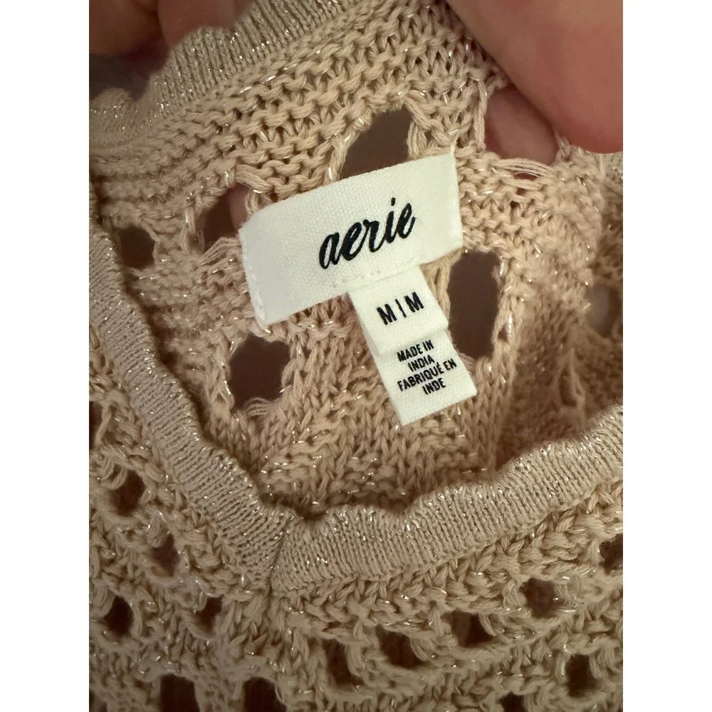 aerie crochet mini